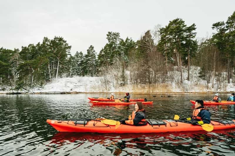 Billet Stockholm : Kayak d'hiver, fika suédois et sauna chaud