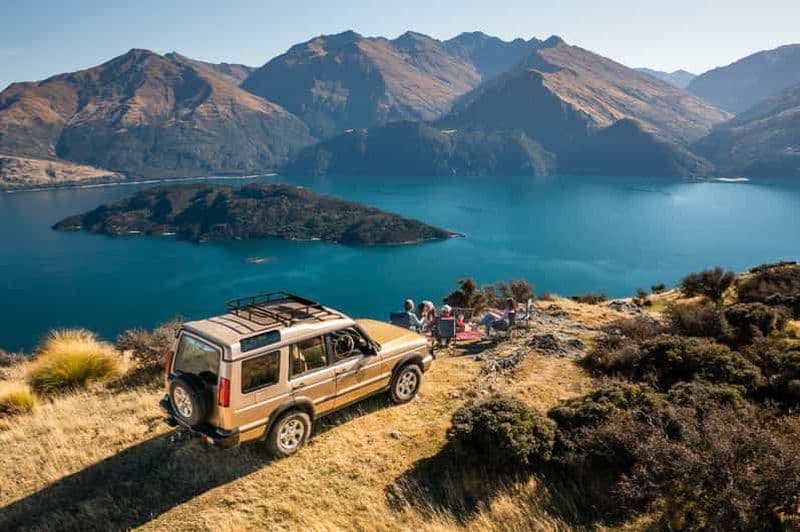 Billet Wanaka : Mount Burke 4x4 Explorer et tour en bateau