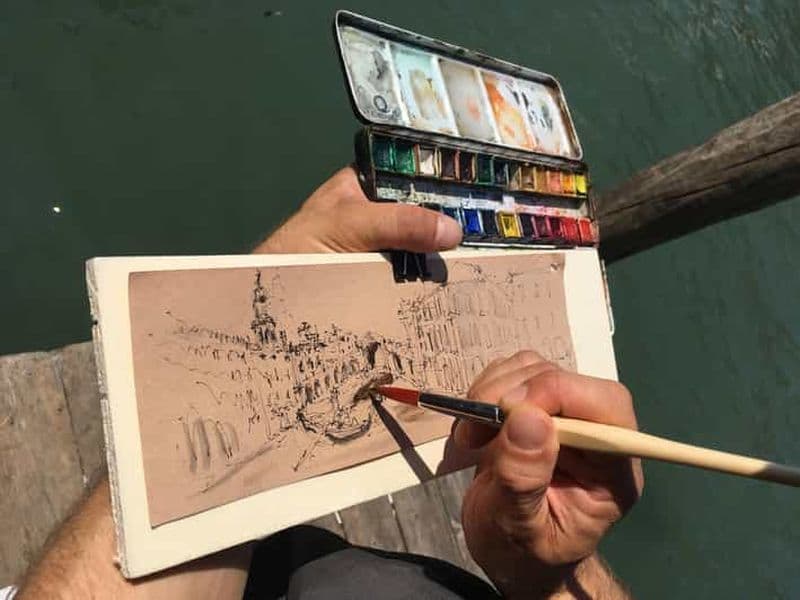 Billet Florence : Atelier de croquis et d'aquarelle