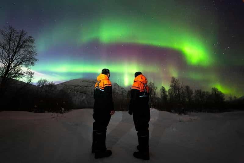 Billet Tromsø : excursion aux aurores boréales avec histoires locales et photos