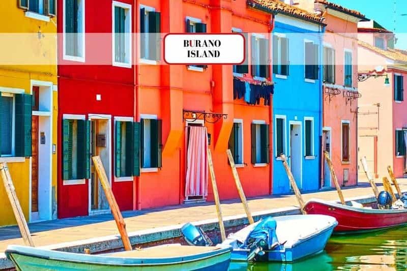 Billet Venise : croisière guidée vers Murano, Burano et Torcello