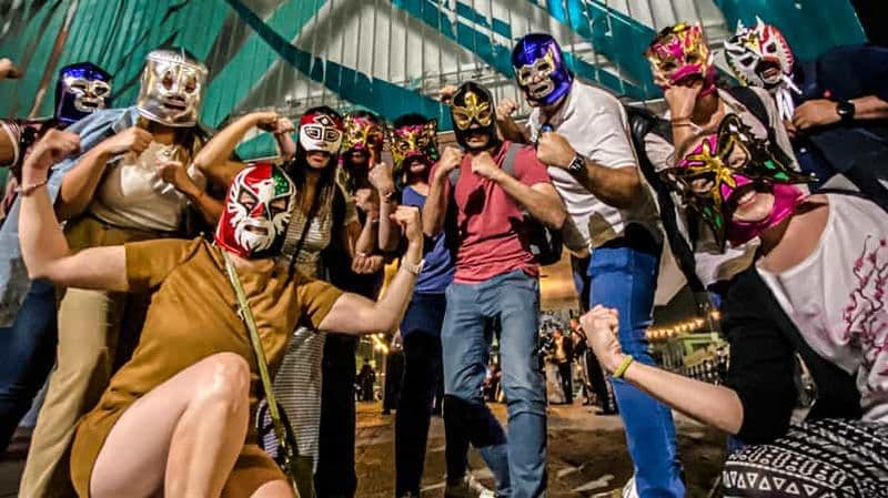 Billet Mexico : spectacle de Lucha Libre, visite à pied et dégustation de tequila