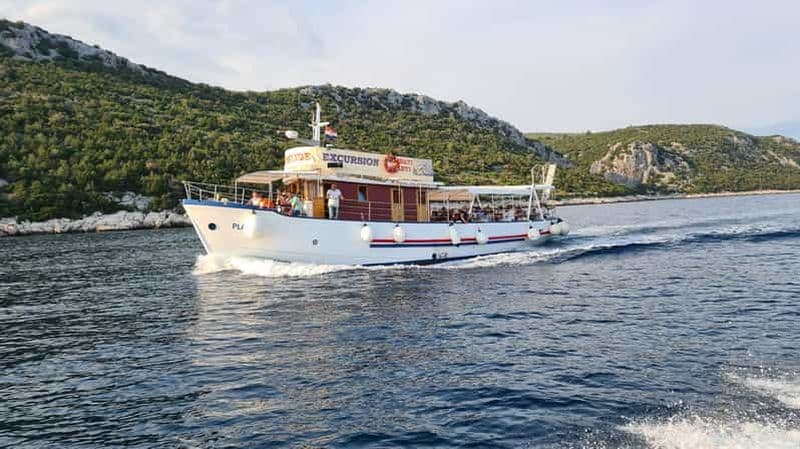 Billet Depuis Trogir et Vinišće : Vela Rina, Maslinica et le Lagon Bleu