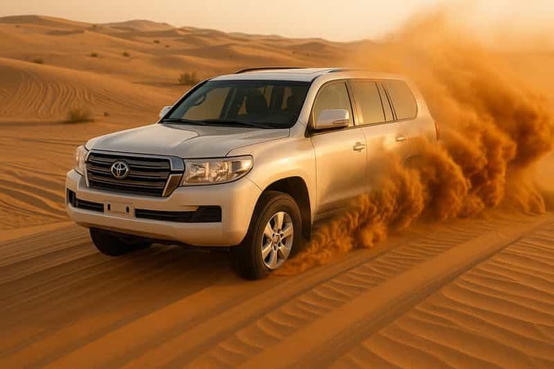 Billet Safari nocturne dans le désert de Dubaï, balade à dos de chameau dans les dunes et spectacles