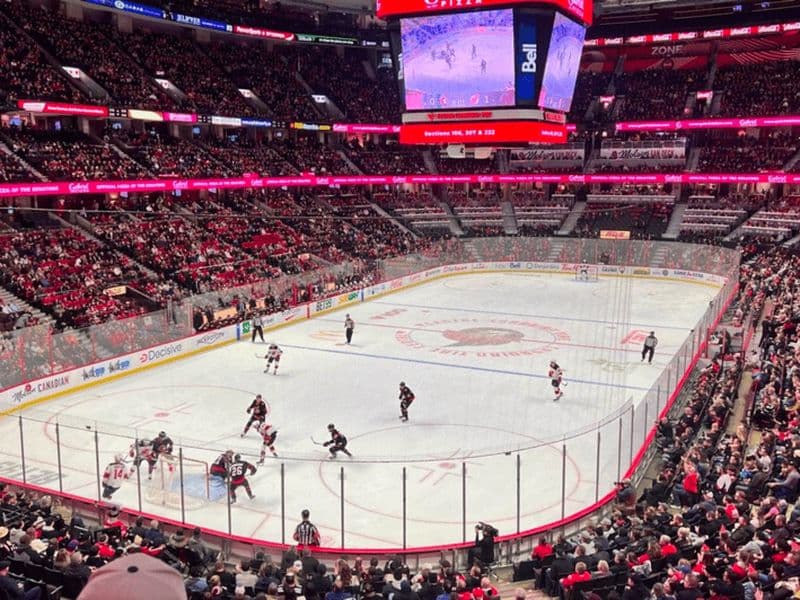 Billet Ottawa : Billet pour un match de hockey sur glace des Sénateurs d'Ottawa