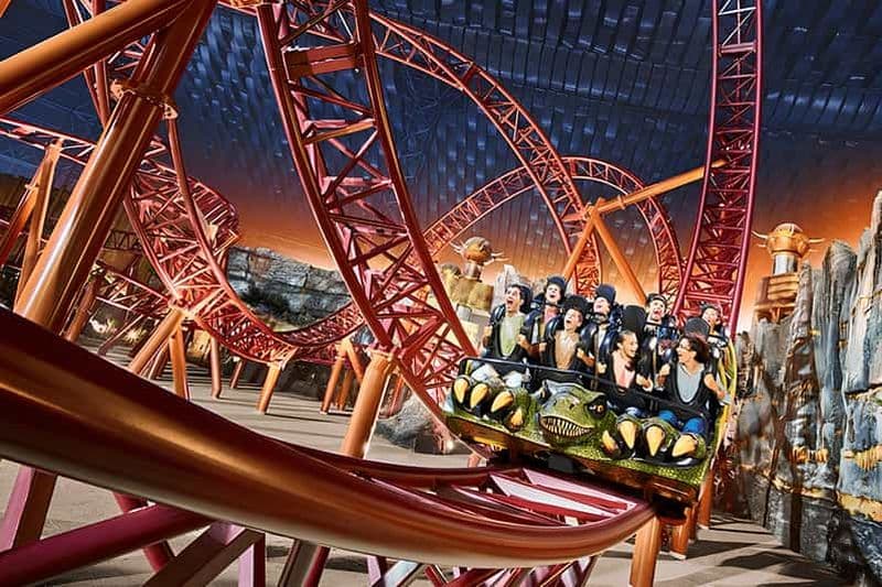 Billet Billets d'entrée à IMG Worlds of Adventure avec transferts à l'hôtel