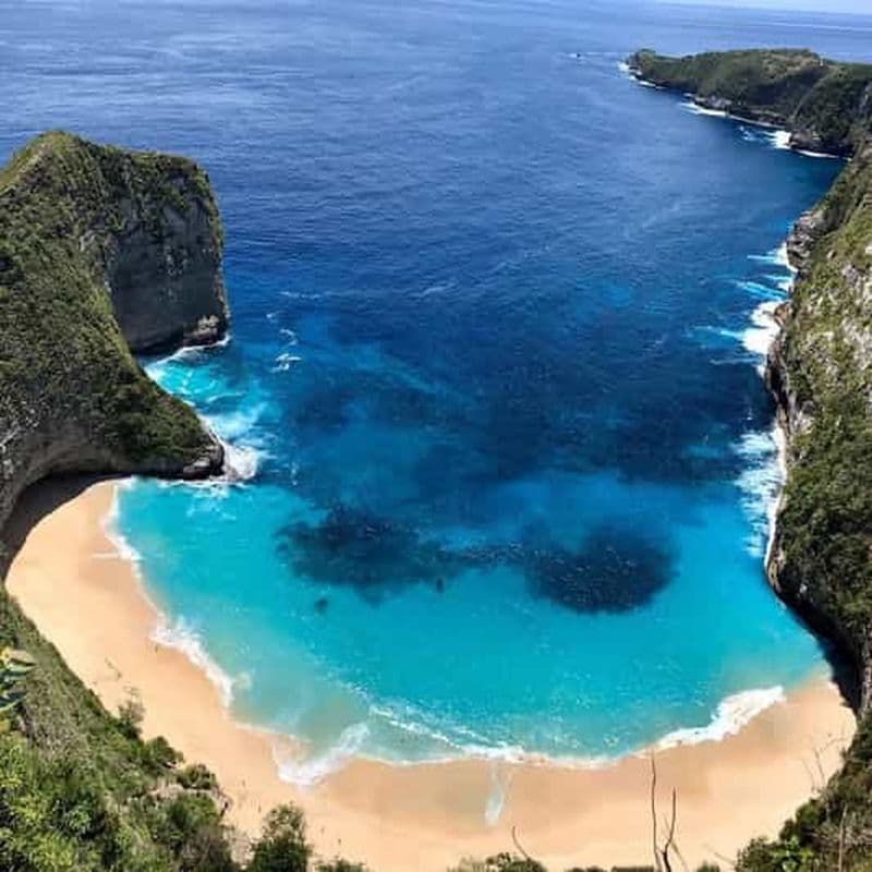 Billet Bali : Excursion d'une journée à Nusa Penida avec plage de Kelingking et déjeuner