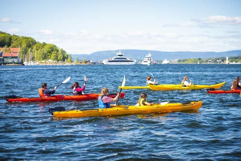 Billet Excursion en kayak de mer à Oslo "Fjord City" (ville des fjords)