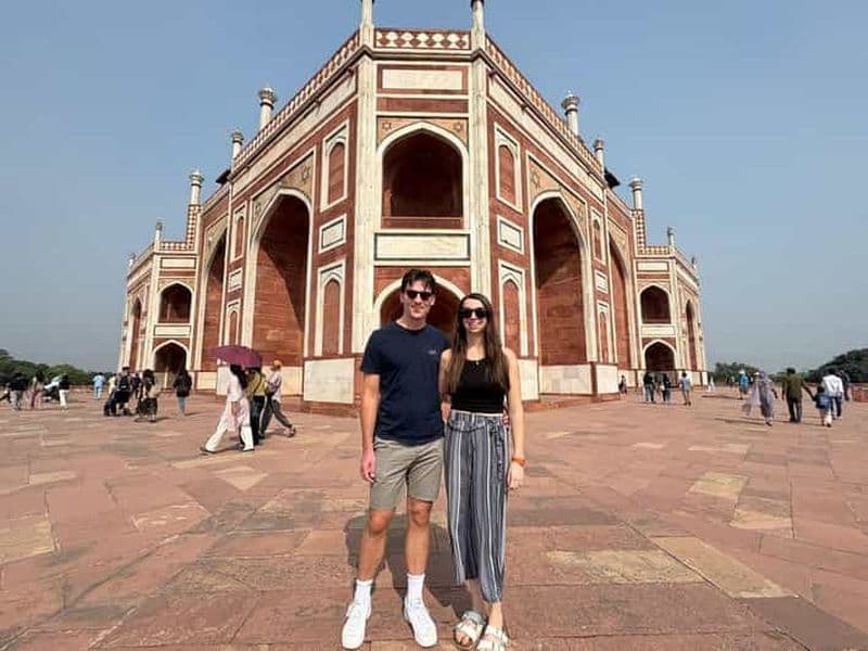 Billet Delhi : visite guidée privée du tombeau de Humayun avec billet d'entrée
