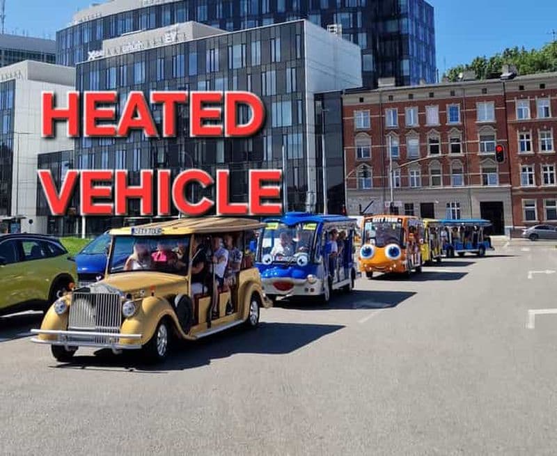 Billet Gdańsk : visite citadine partagée ou privée en voiturette de golf