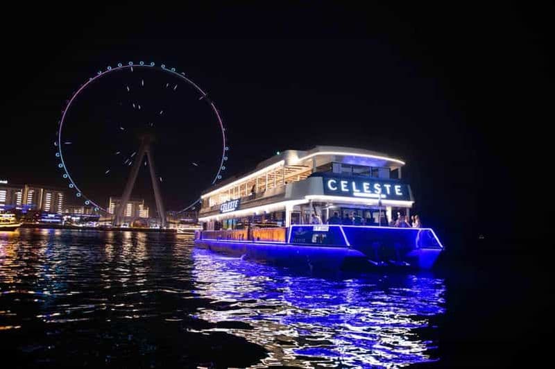 Billet Dubaï : dîner-croisière au coucher du soleil avec spectacles et open bar