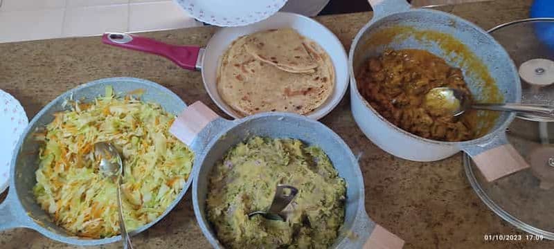 Billet Nairobi : cours de cuisine avec des plats kenyans et indiens