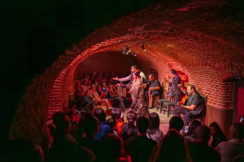 Billet Madrid : Billets d'entrée pour un spectacle de flamenco avec boisson et discussion avec l'artiste