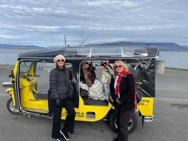 Billet Visite privée de Reykjavík en Tuk Tuk