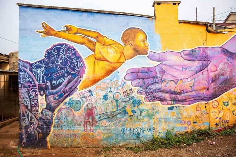 Billet Nairobi : visite guidée du street art de Kibera avec des artistes locaux