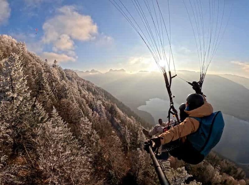 Billet Lac d'Annecy : vol hivernal en parapente