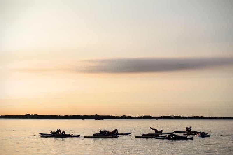 Billet Yoga Paddle au lever du soleil
