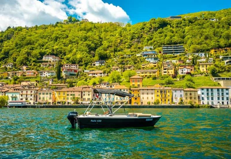 Billet Lac de Lugano : Location de bateau à la journée