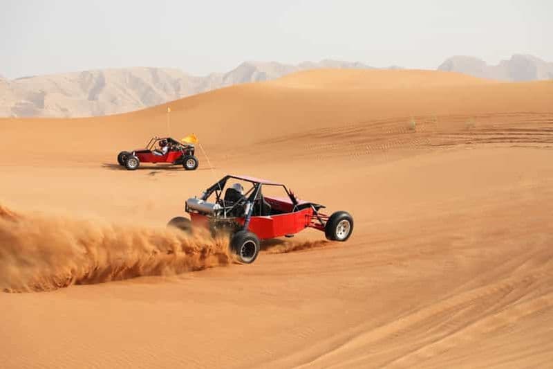 Billet Dubaï : aventure en buggy 2000 cm3 avec barbecue