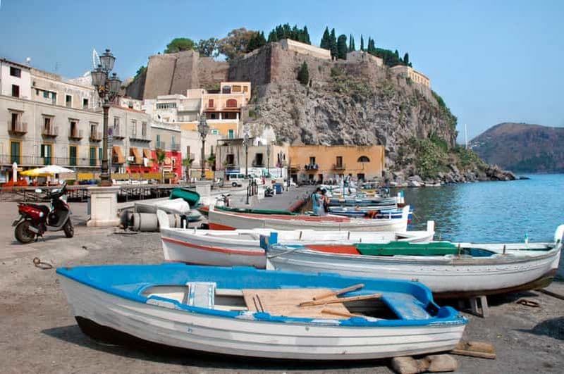 Billet Au départ de Taormine : Lipari et Vulcano Mini Croisière Éolienne