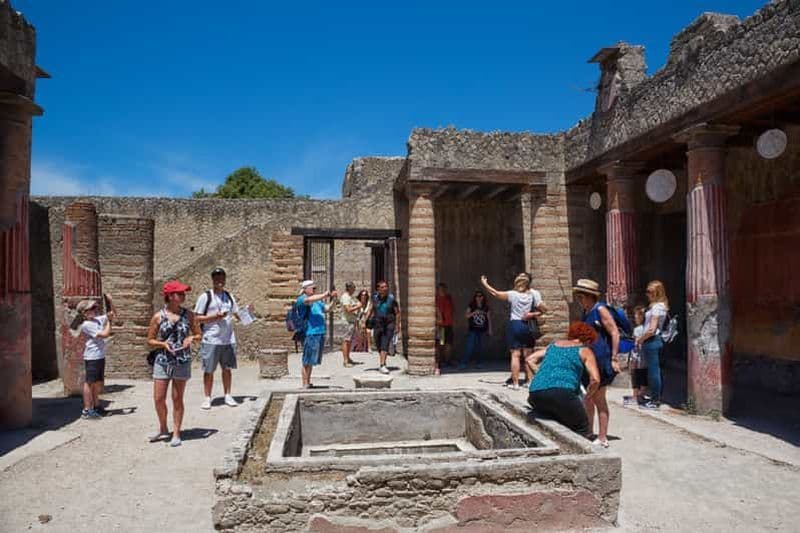Billet Naples : Pompéi et Herculanum visite à pied privée
