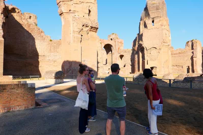 Billet Rome: visite express en petit groupe ou privée des thermes de Caracalla