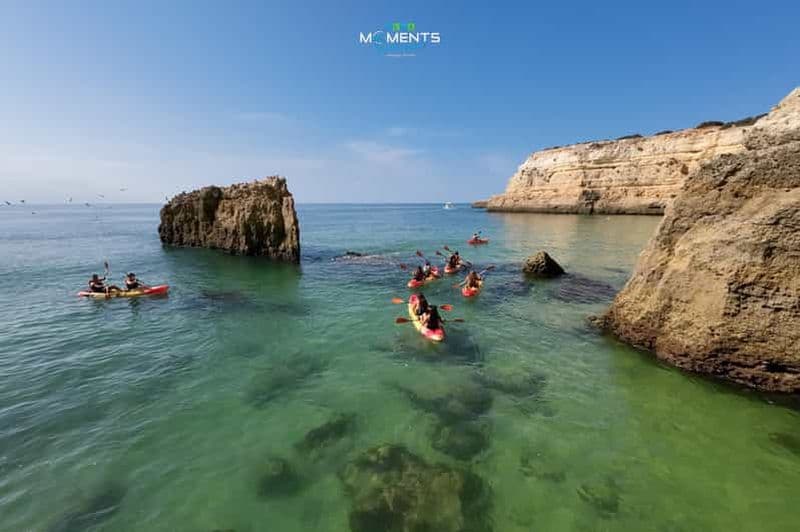 Billet Armação de Pêra : excursion de 2 heures en kayak sur les plages sauvages et dans les grottes