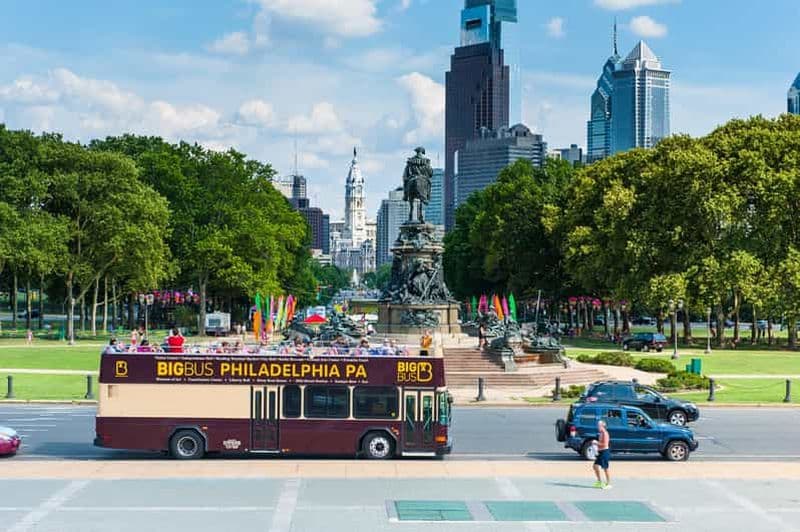Billet Philadelphie : Visite touristique en bus à impériale
