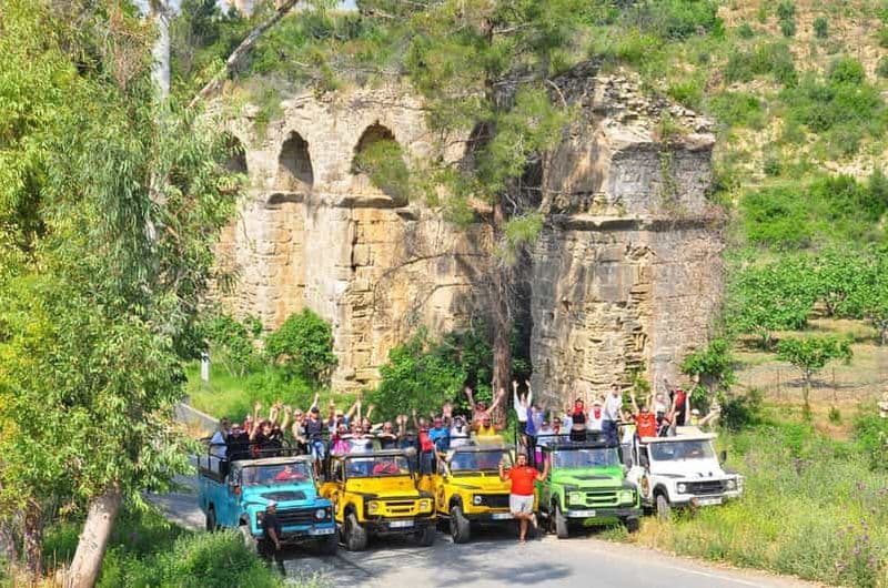 Billet La ville de Side : Green Canyon Jeep Tour, Boat Trip & Waterfall