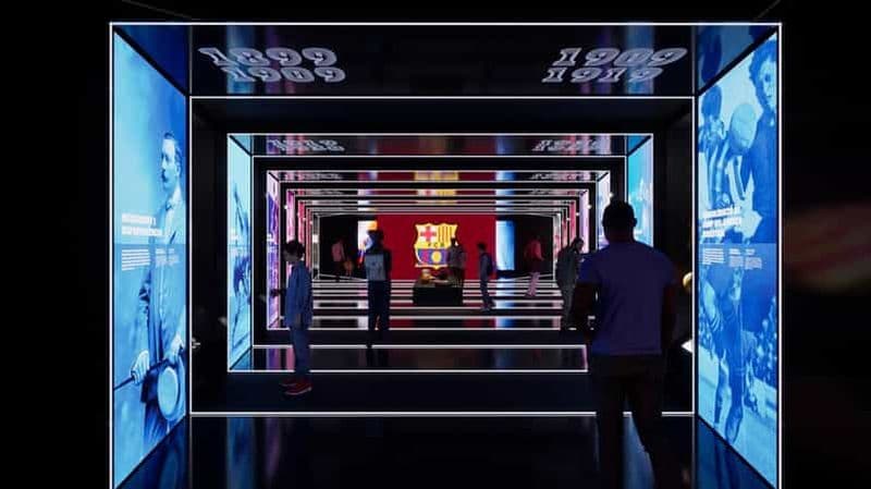 Billet Barcelone : visite guidée immersive du musée du FC Barcelone
