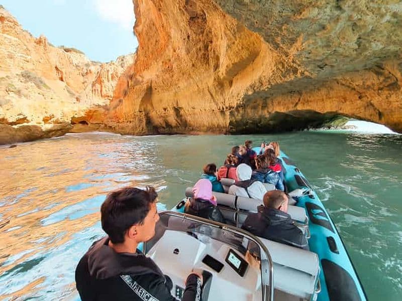 Billet Portimão : Grotte de Benagil et tour en bateau à Praia de Marinha