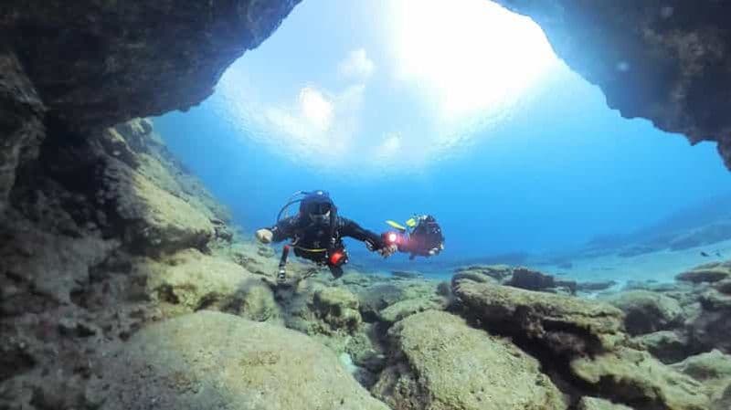 Billet Plongée sous-marine - Tunnels et grottes - Cap Greco - avec guide privé