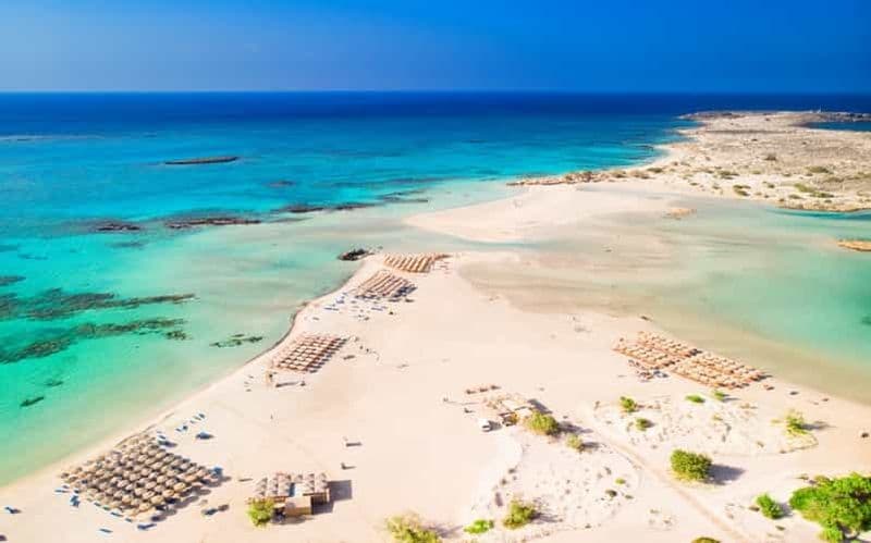 Billet Depuis Réthymnon et La Canée : visite en bus de l'île d'Elafonisi