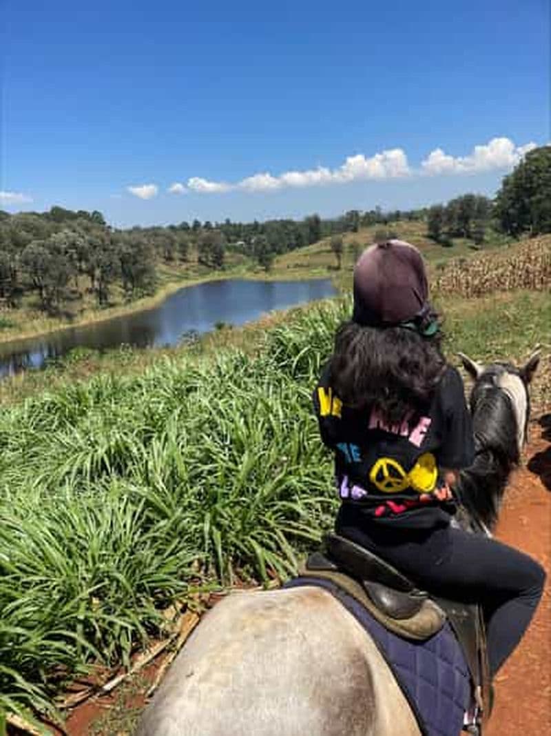 Billet Nairobi : Randonnée à cheval dans une plantation de maïs