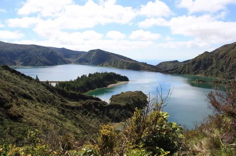 Billet Au départ de Ponta Delgada : Excursion en Jeep d'une demi-journée à Lagoa do Fogo