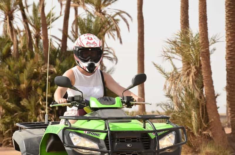 Billet Marrakech : Activité quad dans la Palmeraie avec pause thé