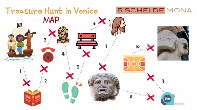 Billet Chasse au trésor en famille Visite guidée en photos pour les enfants à Venise