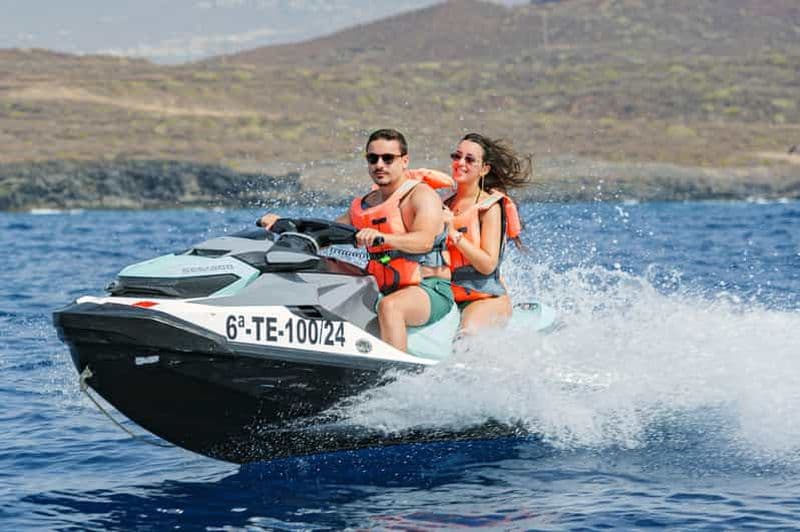 Billet Tenerife : safari en jet ski avec transfert en option
