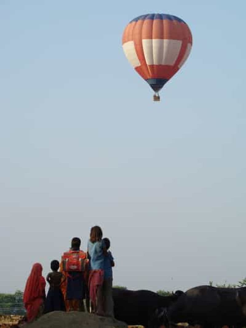 Billet Jaipur : vol en montgolfière