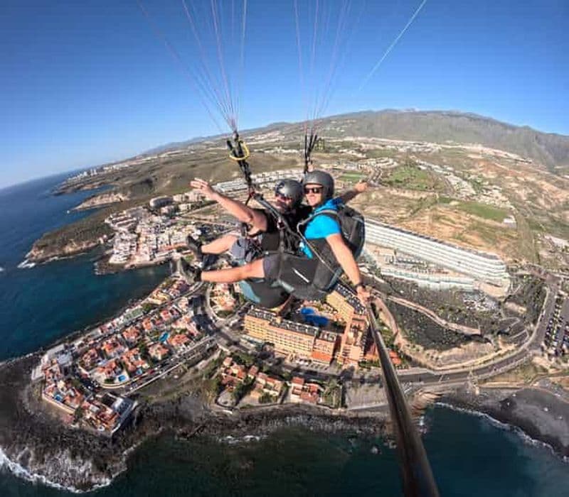 Billet Tenerife : vol en parapente longue durée ! Transfert inclus.