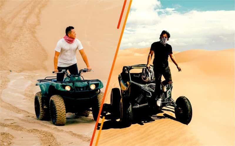 Billet Dubaï : Aventure en quad ou en buggy des dunes et transfert facultatif