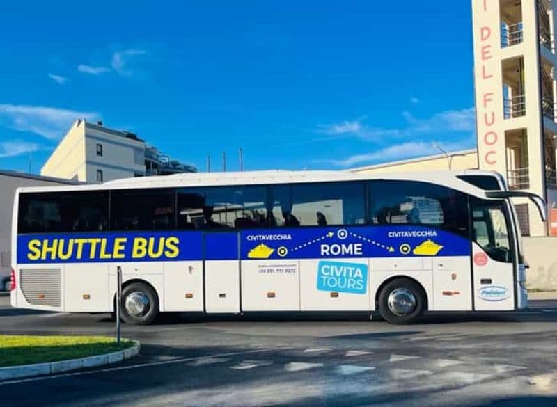 Billet Civitavecchia : Transfert du port de croisière à la gare Termini de Rome