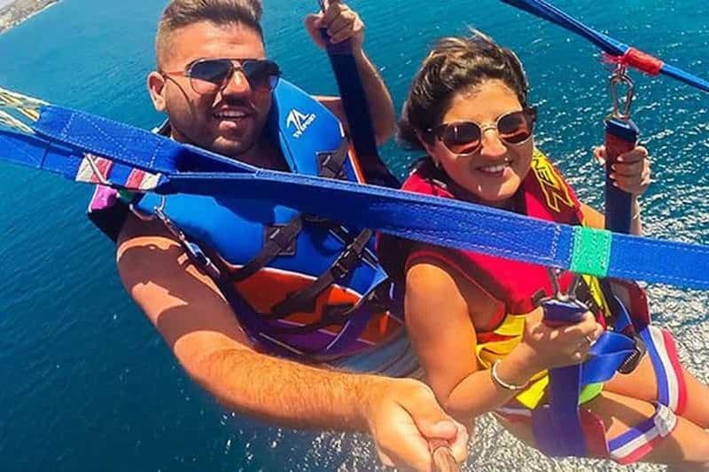 Billet Punta Cana : Croisière en parachute ascensionnel et plongée en apnée avec open bar