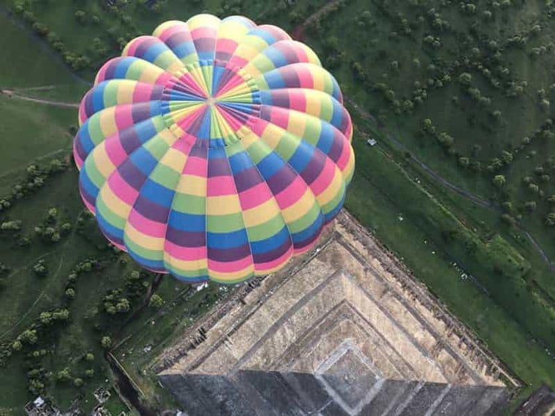 Billet Depuis Mexico : Montgolfière et excursion à vélo à Teotihuacan