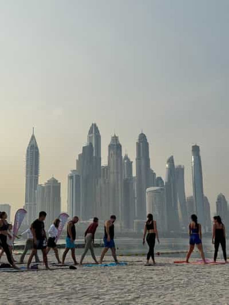Billet Yoga, bain de glace et respiration sur la plage