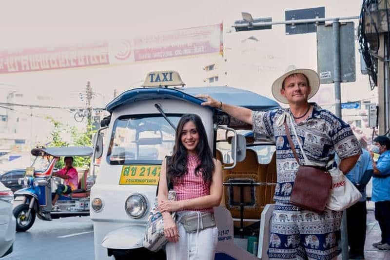 Billet Bangkok Electric Tuk Tuk & visite culinaire : Thonburi et Wang Lang