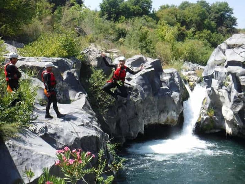 Billet Canyoning et bodyrafting dans la rivière Alcantara