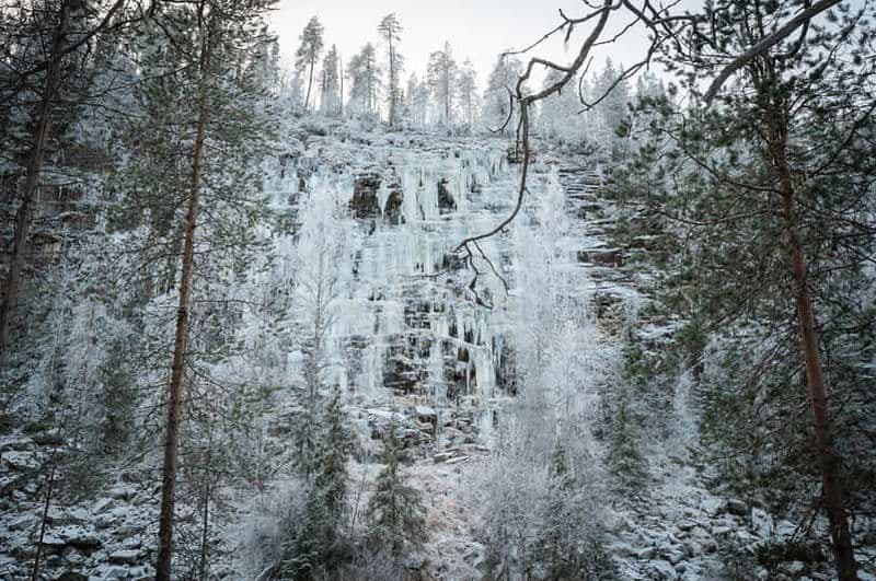 Billet Rovaniemi : Cascades gelées dans le canyon de Korouoma avec un guide