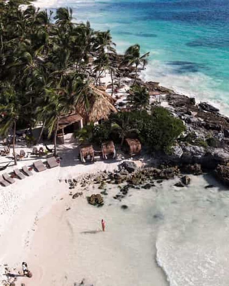 Billet Excursion d'une journée sur la plage privée de Tulum