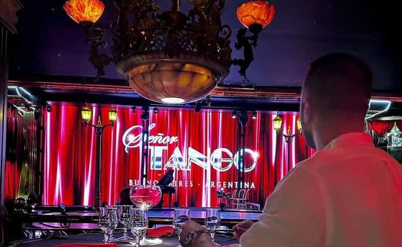 Billet Buenos Aires : Señor Tango - Option avec dîner complet ou choisissez le spectacle seul.